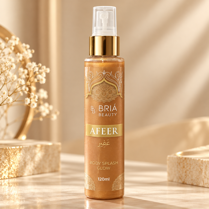 Body Splash Glow Afeer Briá Beauty 120ml