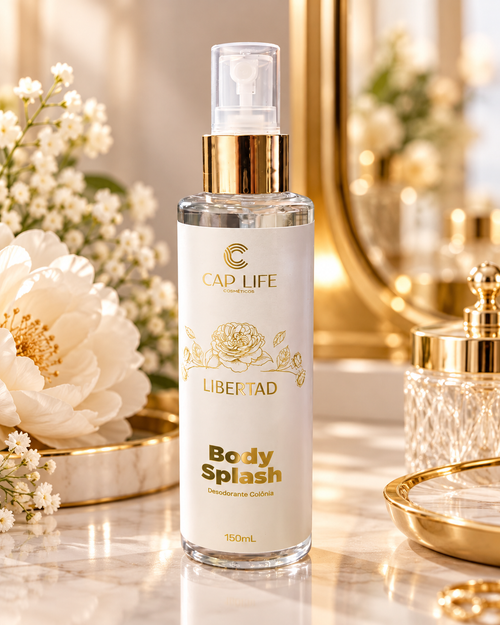 Body Splash Libertad Cap Life Cosméticos 150ml