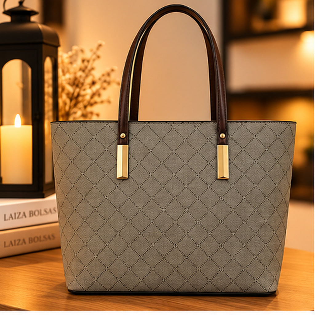 Bolsa Tote Elegance Diamond - frente