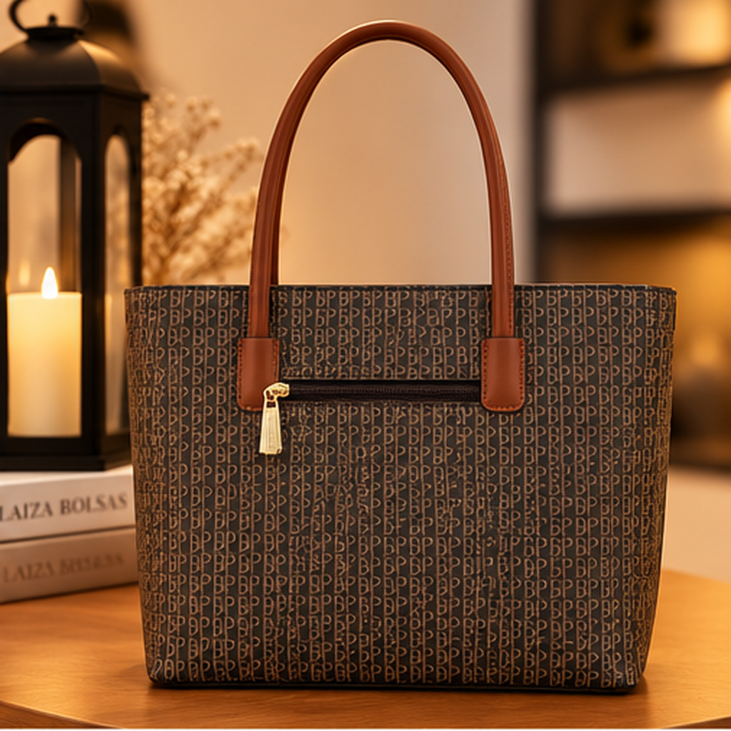 Bolsa Tote Monograma BP, bolso traseiro
