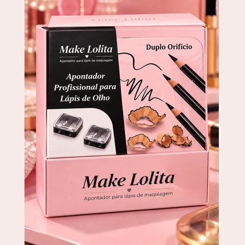 Apontador duplo de maquiagem Make Lolita - imagem profissional 1